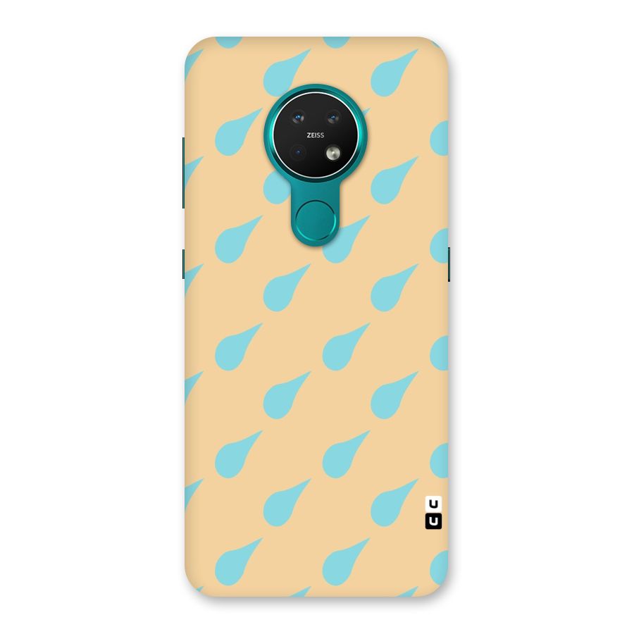 Pastel Orange Drops Back Case for Nokia 7.2