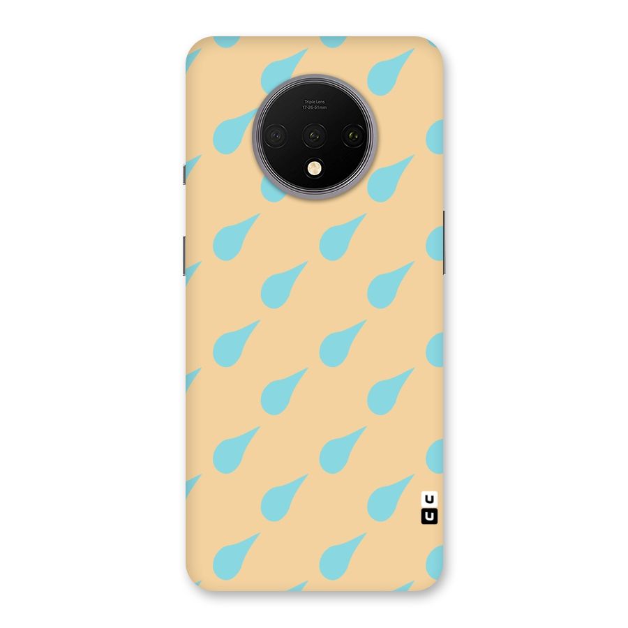 Pastel Orange Drops Back Case for OnePlus 7T