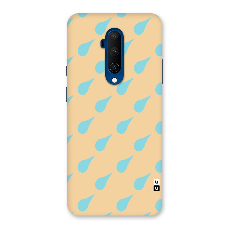 Pastel Orange Drops Back Case for OnePlus 7T Pro