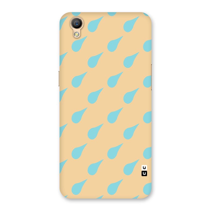 Pastel Orange Drops Back Case for Oppo A37