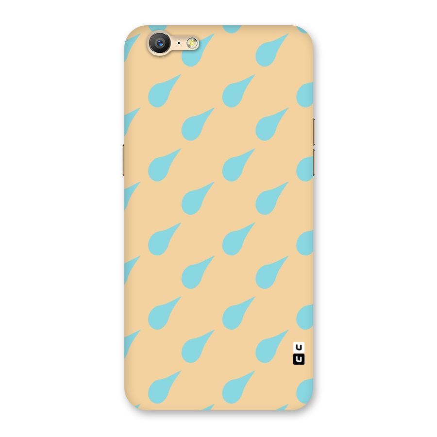 Pastel Orange Drops Back Case for Oppo A57