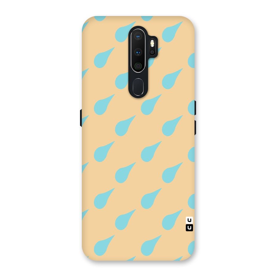 Pastel Orange Drops Back Case for Oppo A5 (2020)