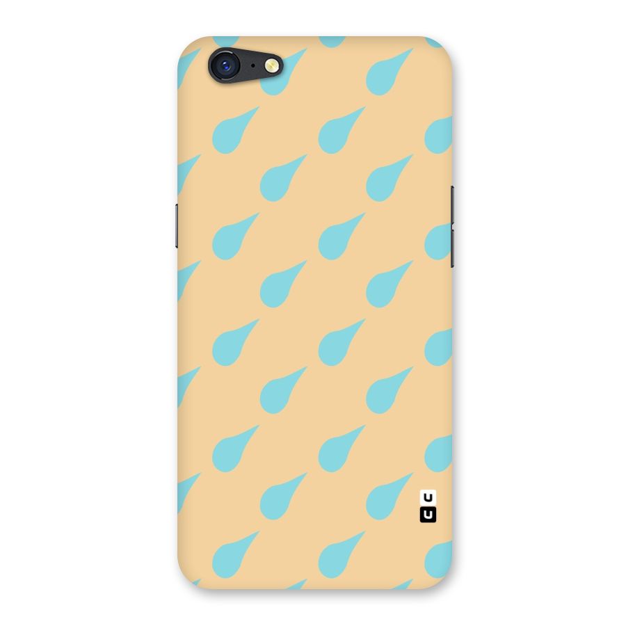 Pastel Orange Drops Back Case for Oppo A71