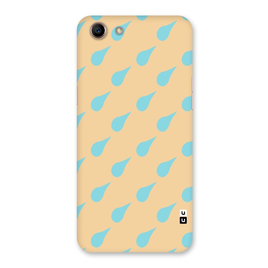 Pastel Orange Drops Back Case for Oppo A83 (2018)
