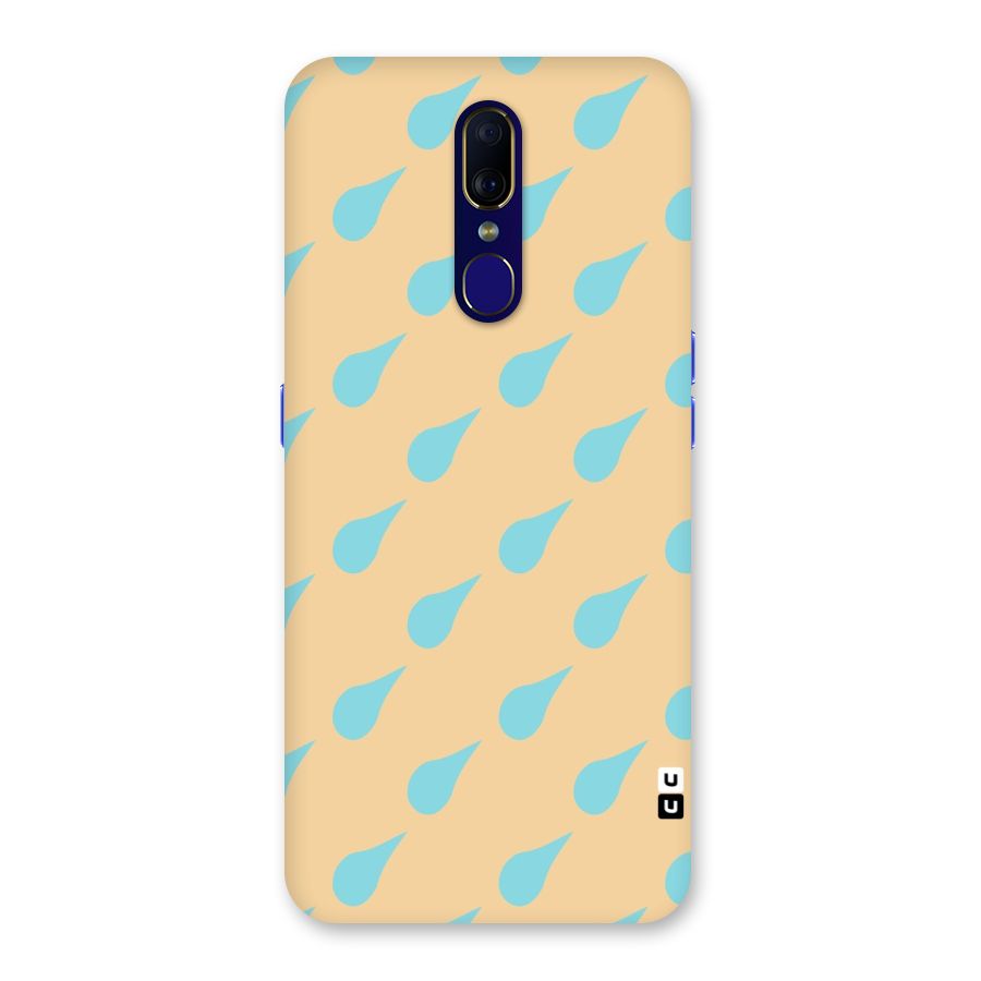 Pastel Orange Drops Back Case for Oppo A9