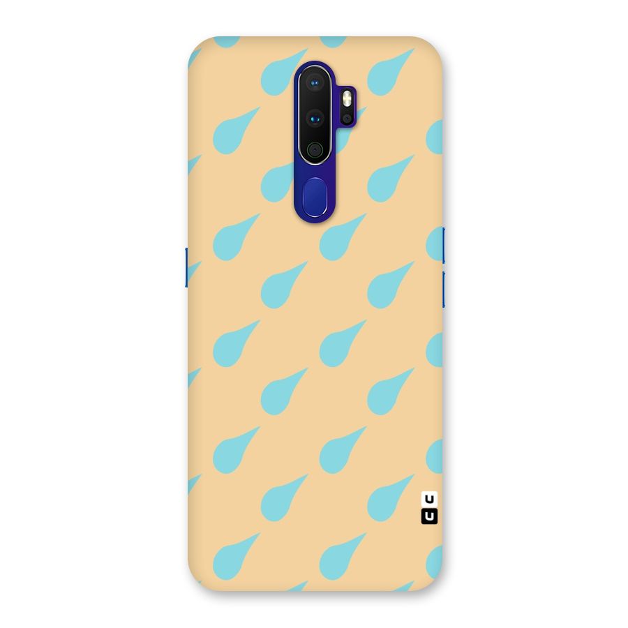 Pastel Orange Drops Back Case for Oppo A9 (2020)