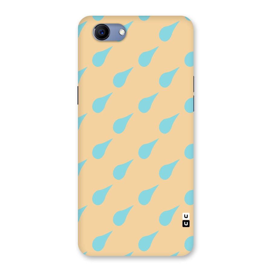 Pastel Orange Drops Back Case for Oppo Realme 1