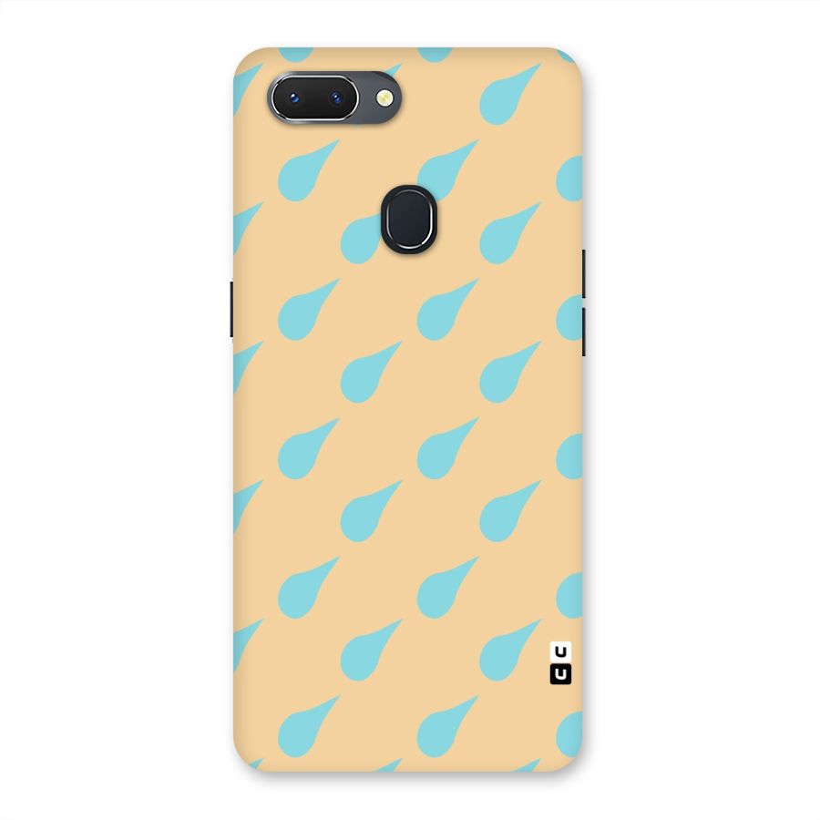 Pastel Orange Drops Back Case for Oppo Realme 2