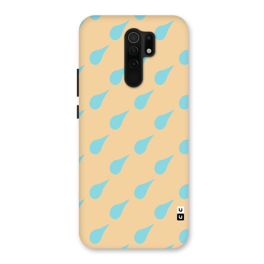 Pastel Orange Drops Back Case for Poco M2