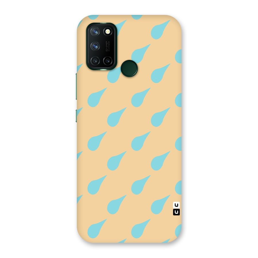 Pastel Orange Drops Back Case for Realme 7i