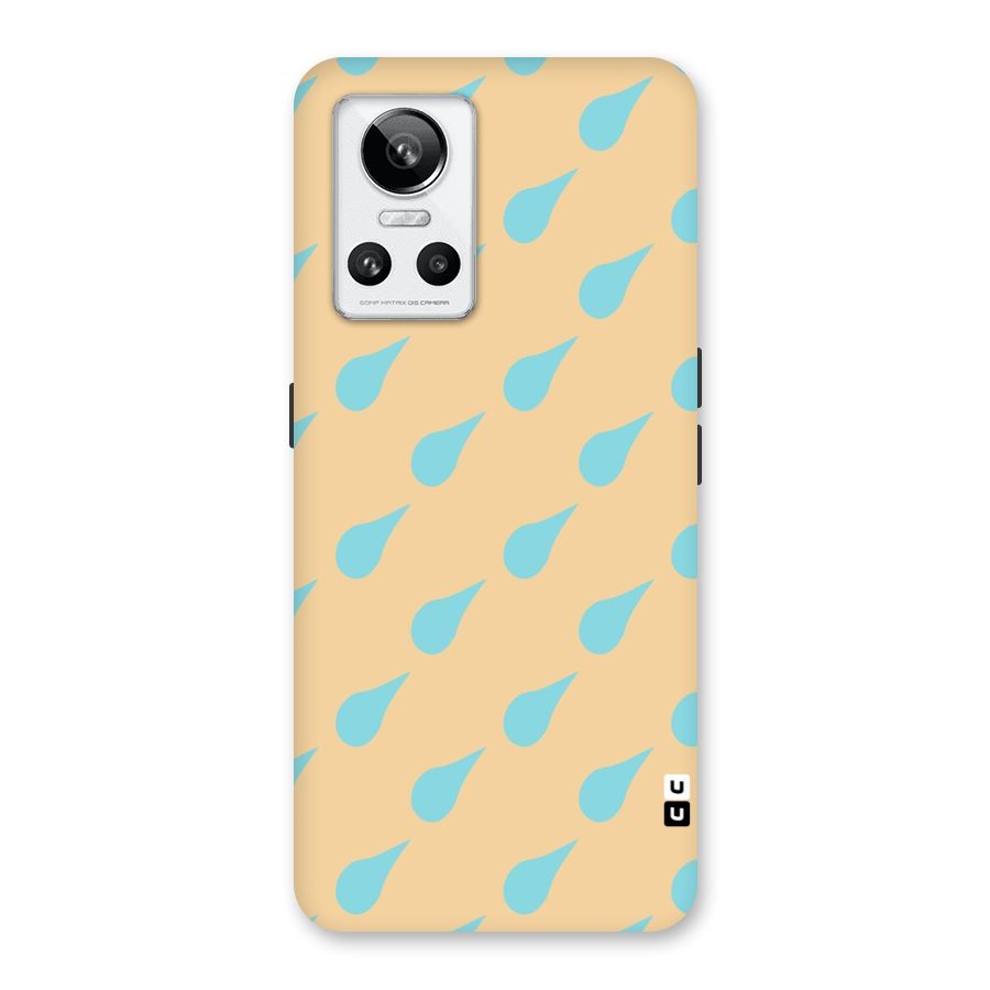Pastel Orange Drops Back Case for Realme GT Neo 3
