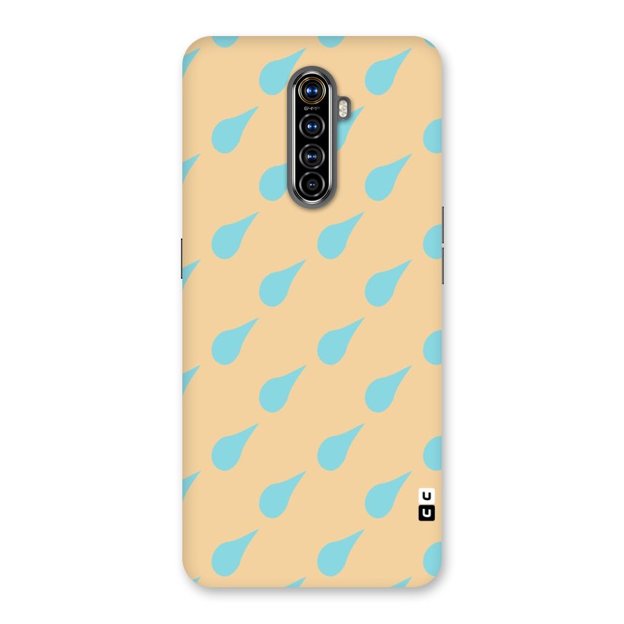 Pastel Orange Drops Back Case for Realme X2 Pro
