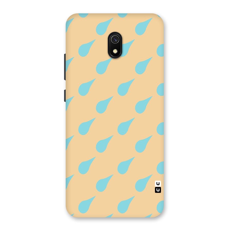 Pastel Orange Drops Back Case for Redmi 8A