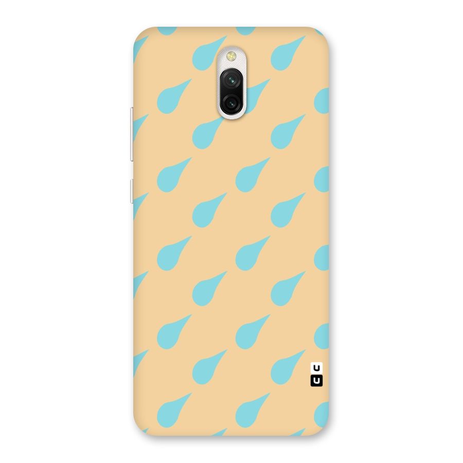Pastel Orange Drops Back Case for Redmi 8A Dual