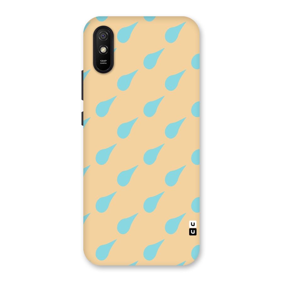 Pastel Orange Drops Back Case for Redmi 9i