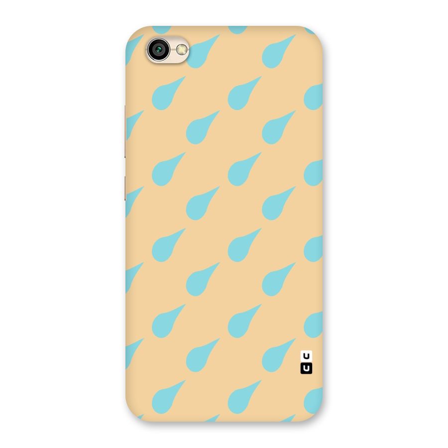 Pastel Orange Drops Back Case for Redmi Y1 Lite