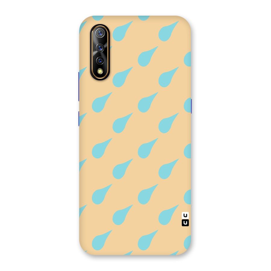 Pastel Orange Drops Back Case for Vivo S1