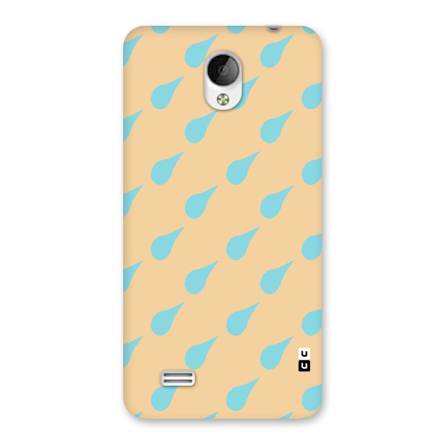 Pastel Orange Drops Back Case for Vivo Y21