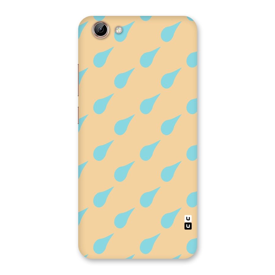 Pastel Orange Drops Back Case for Vivo Y71