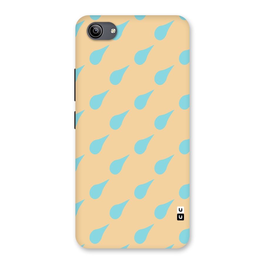 Pastel Orange Drops Back Case for Vivo Y81i