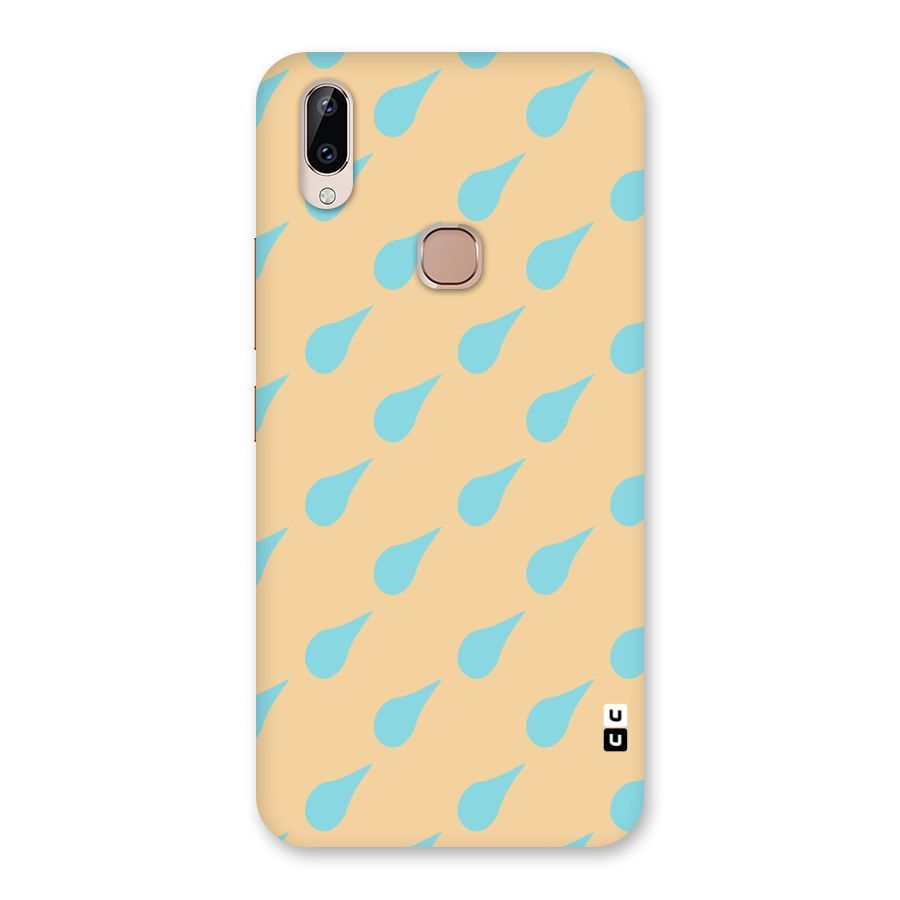 Pastel Orange Drops Back Case for Vivo Y83 Pro