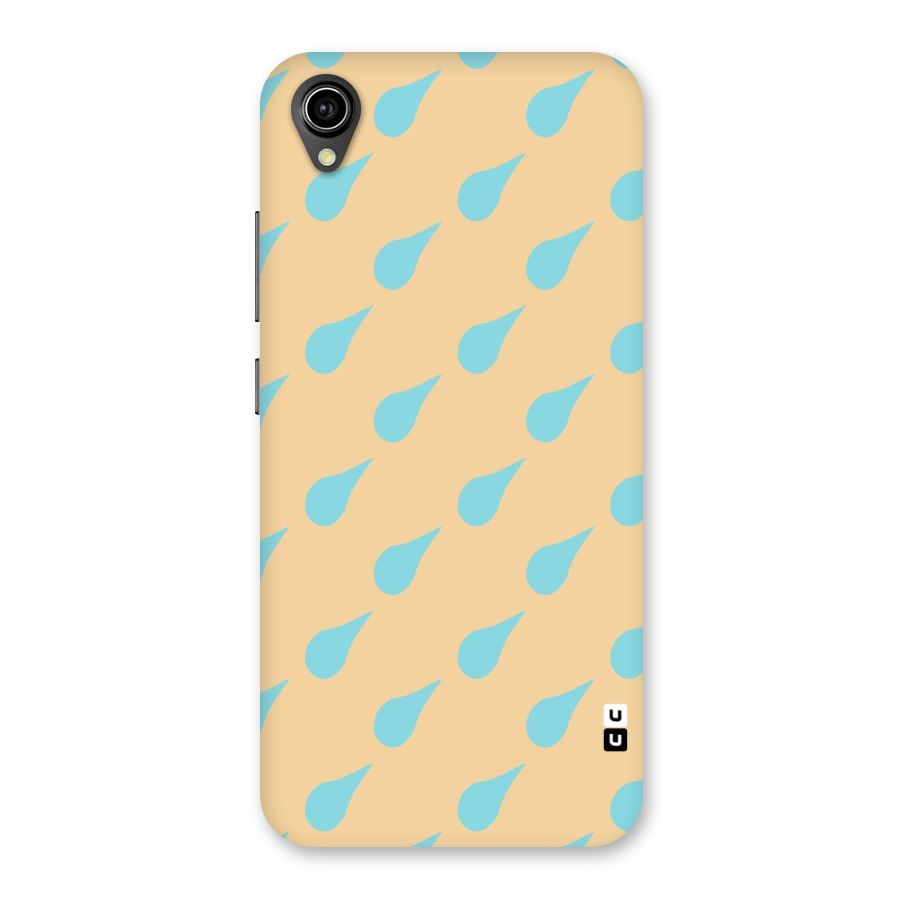 Pastel Orange Drops Back Case for Vivo Y90