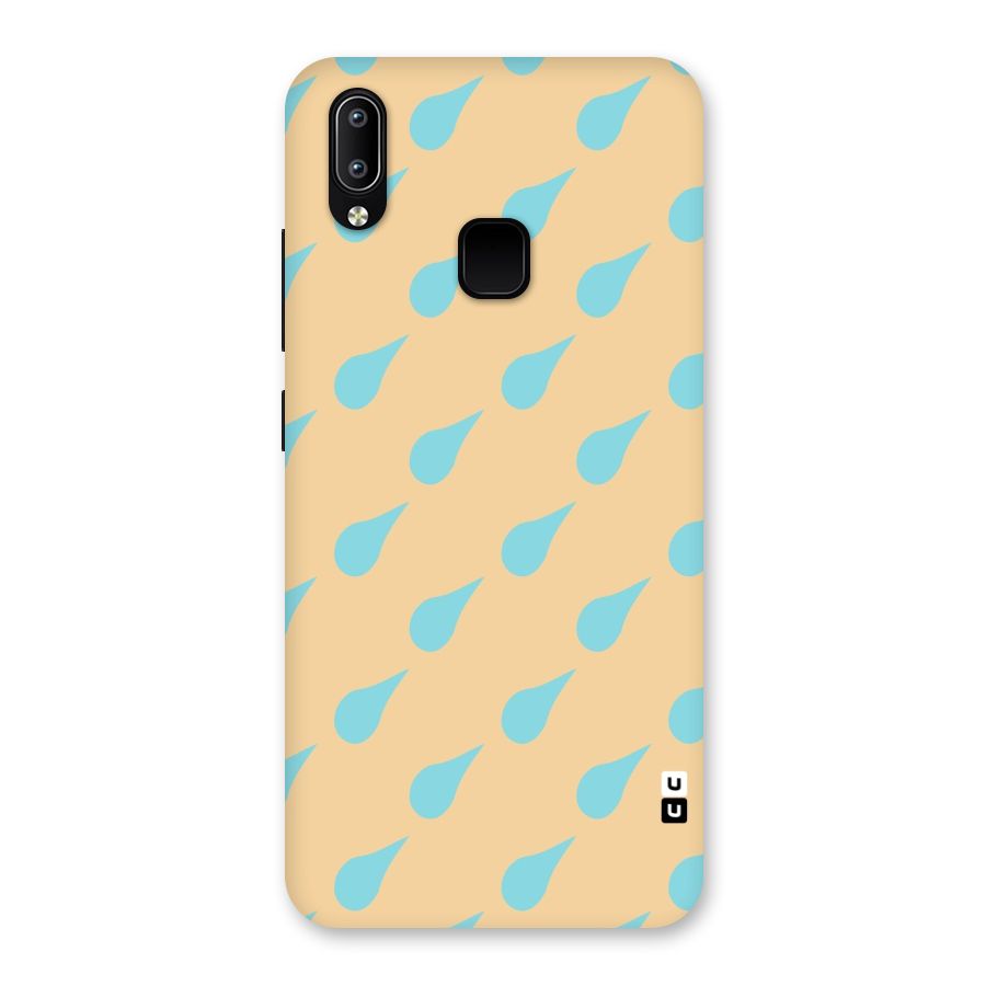Pastel Orange Drops Back Case for Vivo Y93