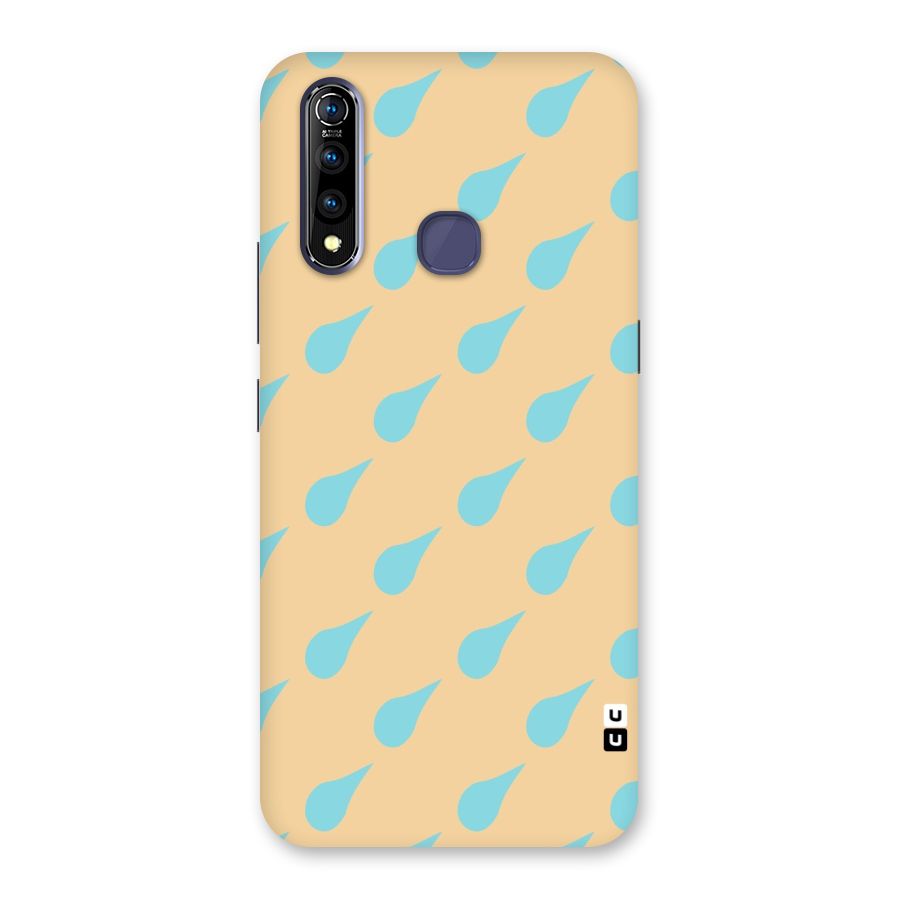 Pastel Orange Drops Back Case for Vivo Z1 Pro