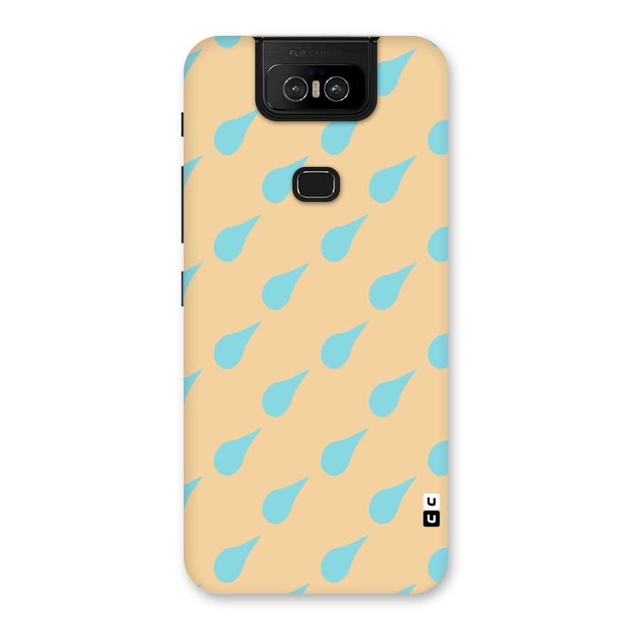 Pastel Orange Drops Back Case for Zenfone 6z