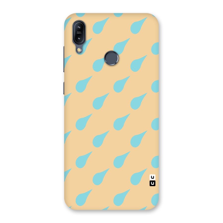 Pastel Orange Drops Back Case for Zenfone Max M2
