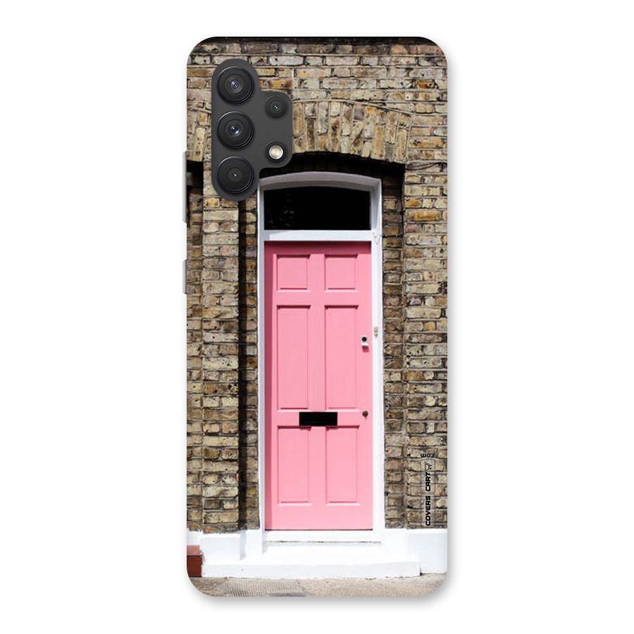 Pastel Pink Door Back Case for Galaxy A32