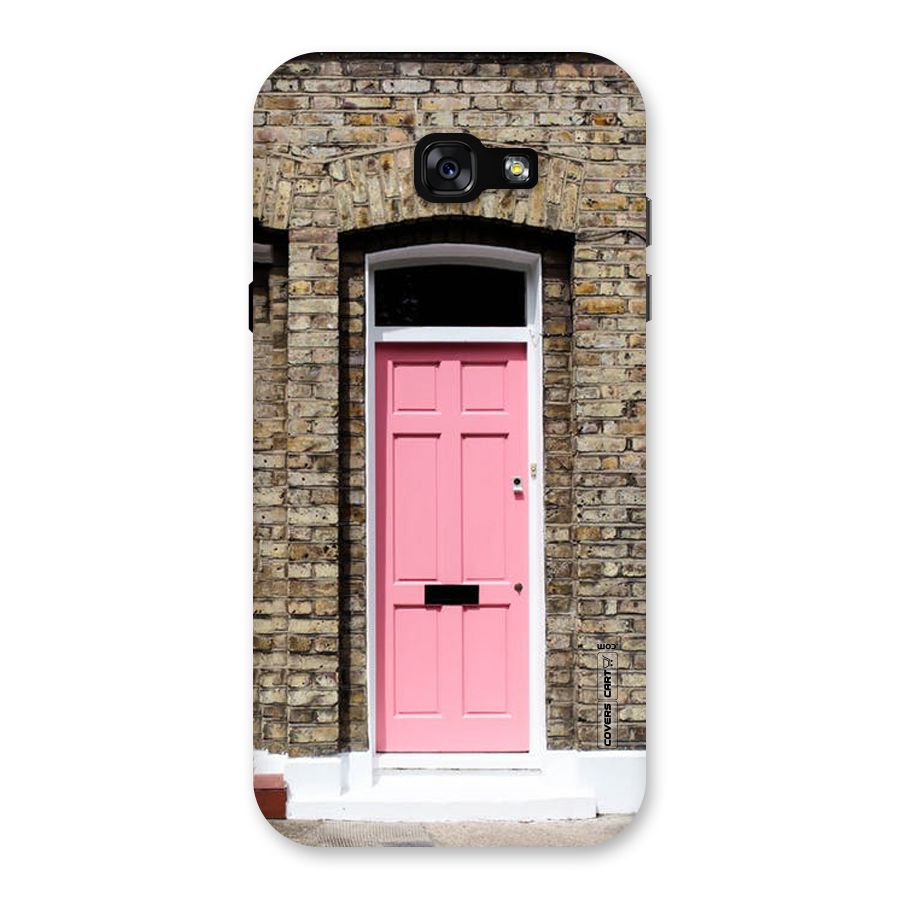 Pastel Pink Door Back Case for Galaxy A7 (2017)