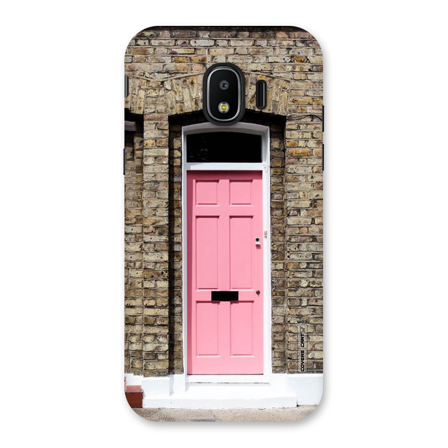 Pastel Pink Door Back Case for Galaxy J2 Pro 2018