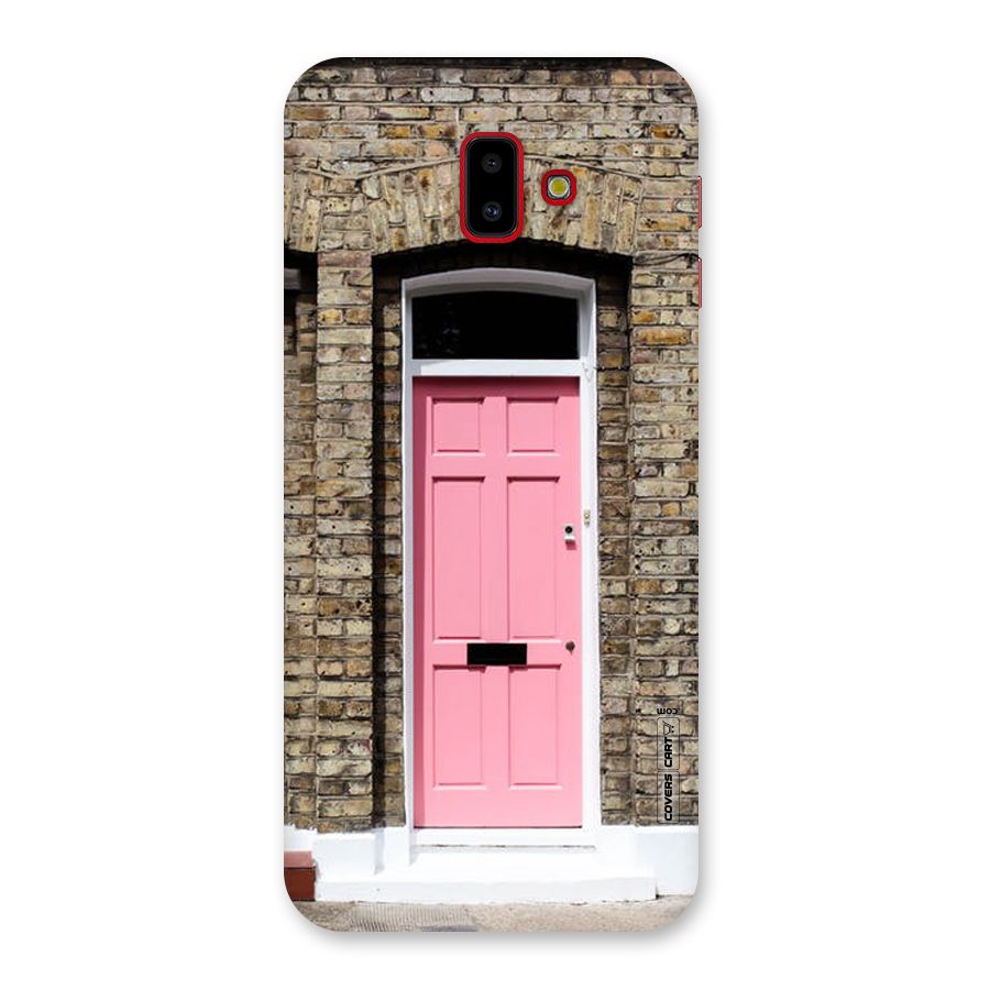 Pastel Pink Door Back Case for Galaxy J6 Plus