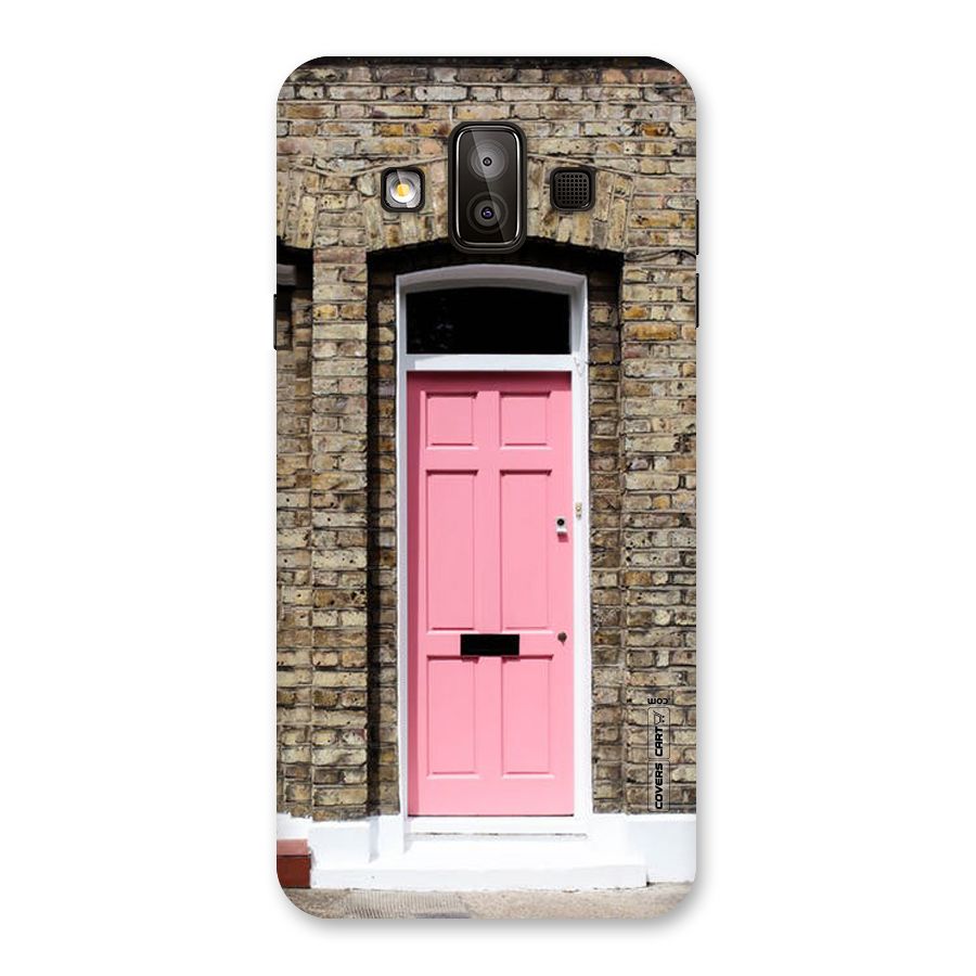 Pastel Pink Door Back Case for Galaxy J7 Duo