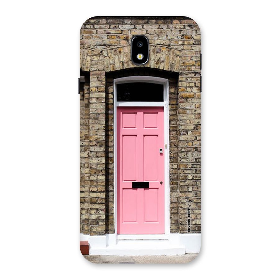 Pastel Pink Door Back Case for Galaxy J7 Pro