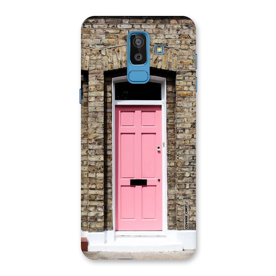 Pastel Pink Door Back Case for Galaxy J8