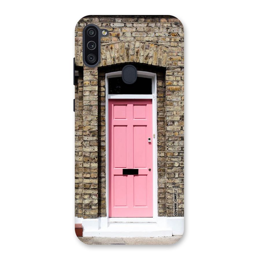 Pastel Pink Door Back Case for Galaxy M11