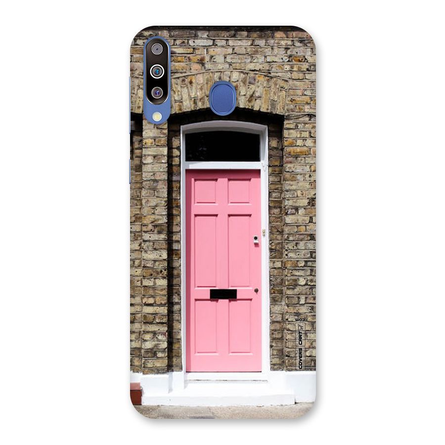 Pastel Pink Door Back Case for Galaxy M30