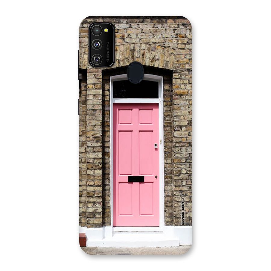 Pastel Pink Door Back Case for Galaxy M30s