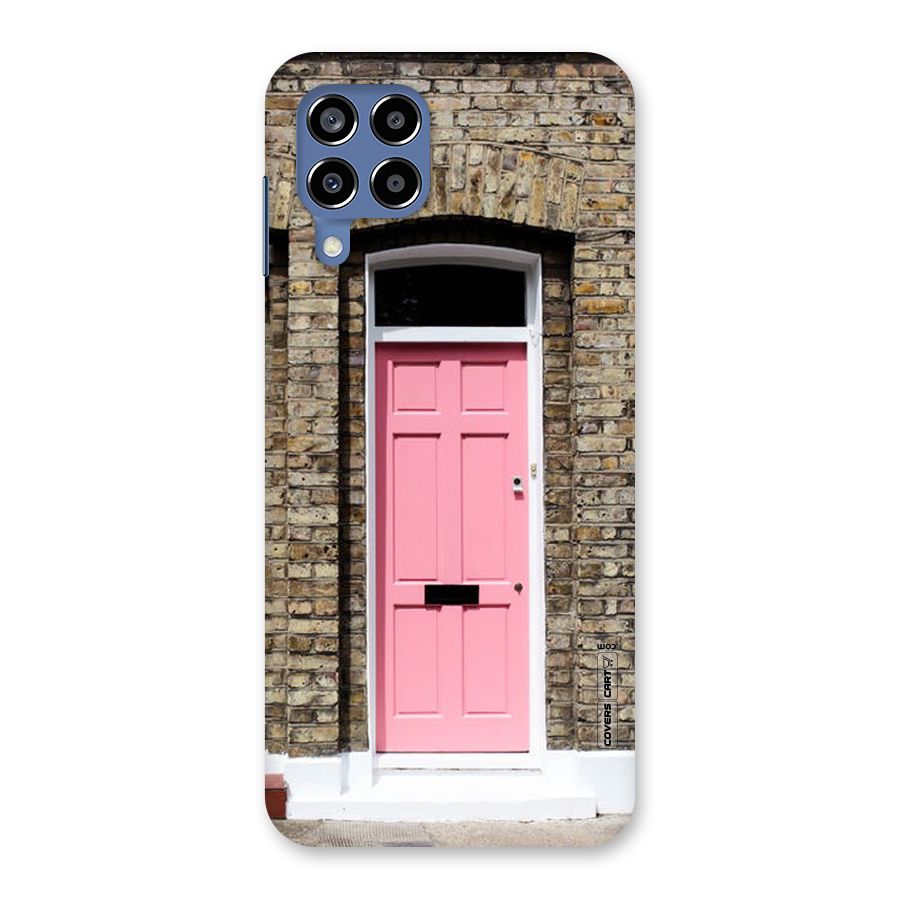 Pastel Pink Door Back Case for Galaxy M53 5G