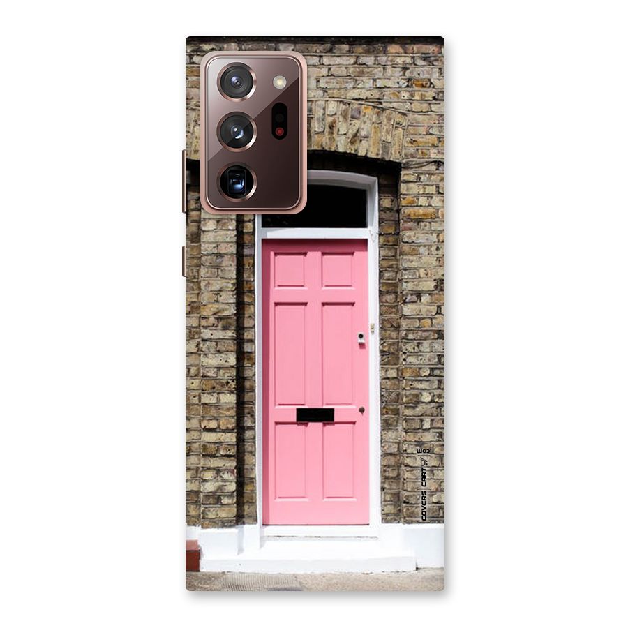 Pastel Pink Door Back Case for Galaxy Note 20 Ultra