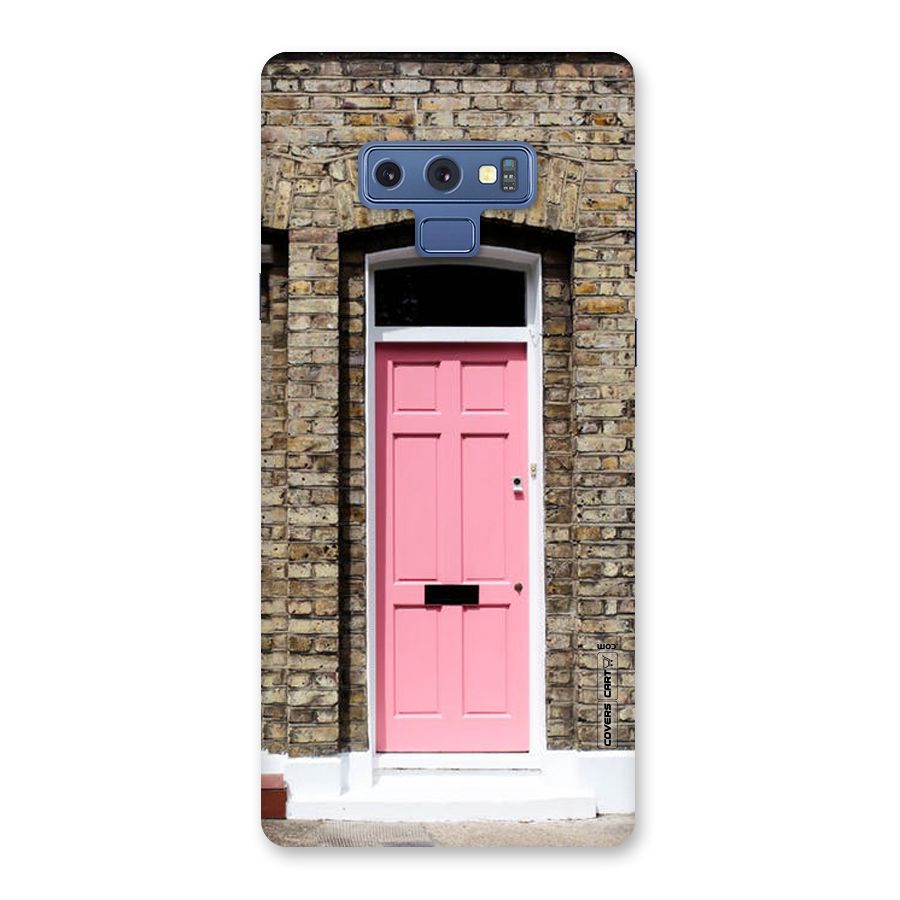 Pastel Pink Door Back Case for Galaxy Note 9