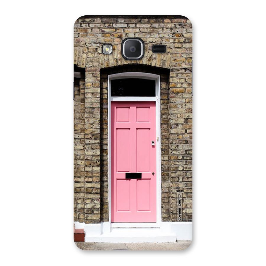 Pastel Pink Door Back Case for Galaxy On7 2015