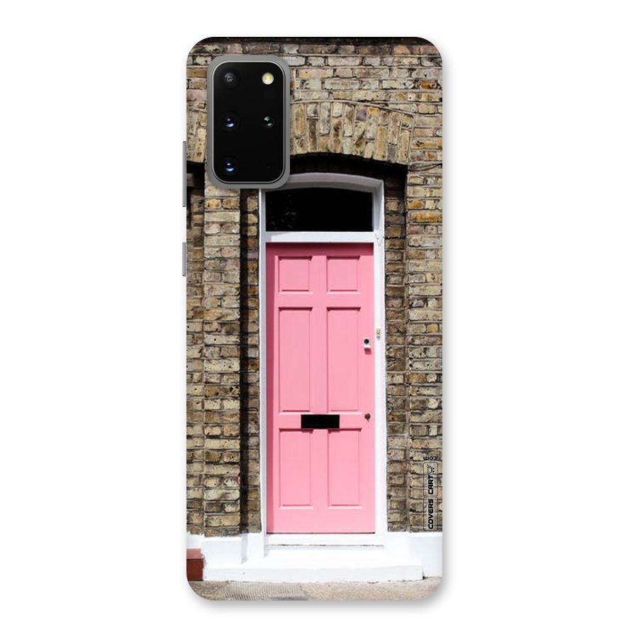 Pastel Pink Door Back Case for Galaxy S20 Plus