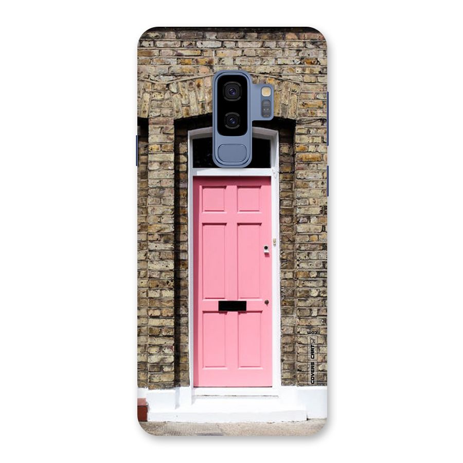 Pastel Pink Door Back Case for Galaxy S9 Plus