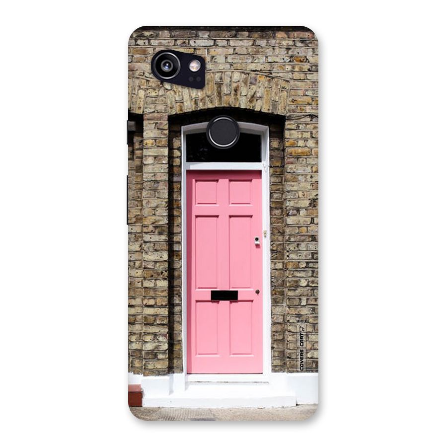Pastel Pink Door Back Case for Google Pixel 2 XL