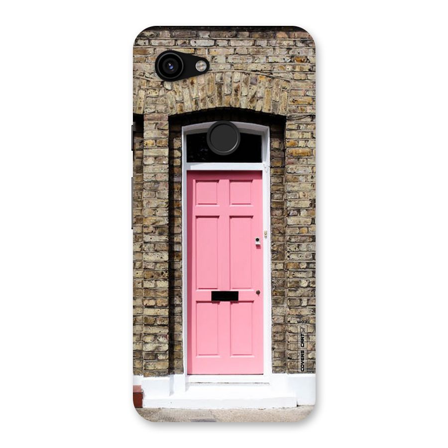 Pastel Pink Door Back Case for Google Pixel 3a