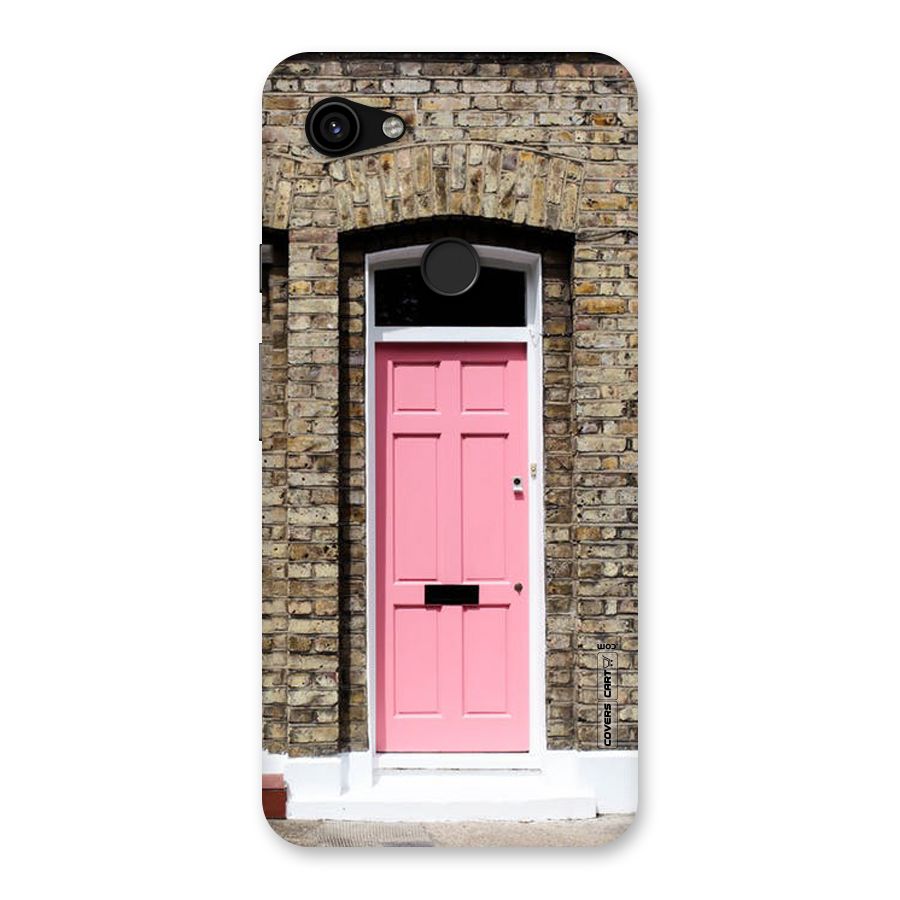 Pastel Pink Door Back Case for Google Pixel 3a XL