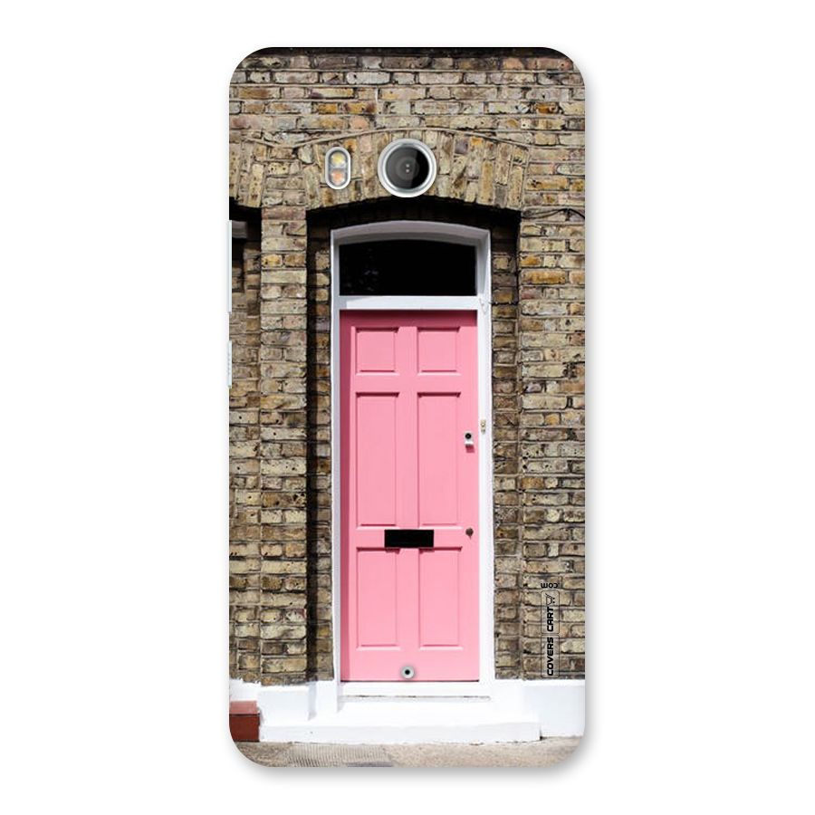 Pastel Pink Door Back Case for HTC U11